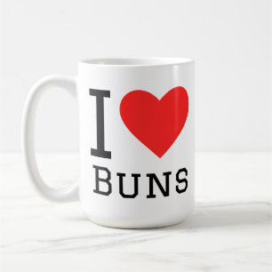 Ich liebe Brötchen Kaffeetasse