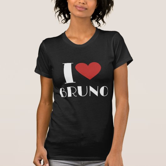 Ich liebe Bruno Konzert T-Shirt (Vorderseite)