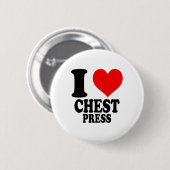 Ich liebe Brustpressen Button (Vorne & Hinten)