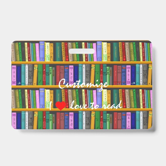 Ich Liebe, Bücher Thunder_Cove lesen Ausweis (Vorderseite)