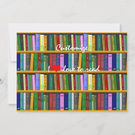 Ich Liebe, Bücher Thunder_Cove lesen Einladung (Vorderseite)