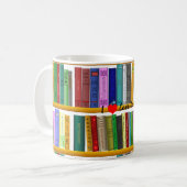Ich Liebe, Bücher Thunder_Cove lesen Kaffeetasse (Vorderseite Links)