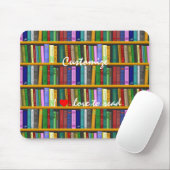 Ich Liebe, Bücher Thunder_Cove lesen Mousepad (Mit Mouse)