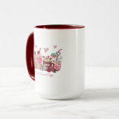 Ich Liebe Bücher und Kaffee Tasse (Vorderseite Links)