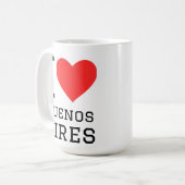 Ich liebe Buenos Aires  Kaffeetasse (Vorderseite Links)
