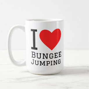 Ich liebe Bungee-Jumping Kaffeetasse