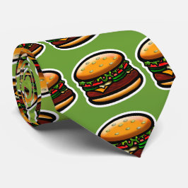 Ich Liebe Burgers! Krawatte