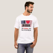 Ich Liebe Bush die USA nicht den Präsidenten T-Shirt (Vorne ganz)