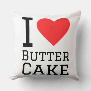 Ich liebe Butterkuchen  Kissen