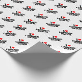 ICH LIEBE CABBAGE PATCH GESCHENKPAPIER (Ecke)