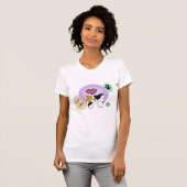 Ich liebe Calcio-Katzen T-Shirt (Vorne ganz)
