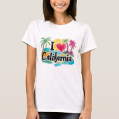 Ich liebe California T-Shirt (Vorderseite)