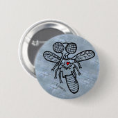 Ich Liebe Campers! Button (Vorne & Hinten)