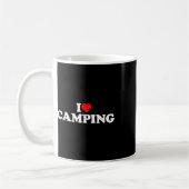 Ich liebe Camping Kaffeetasse (Links)