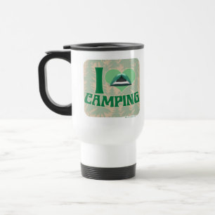 Ich liebe Camping Reisebecher