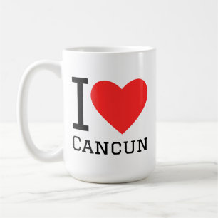 Ich liebe Cancun Kaffeetasse