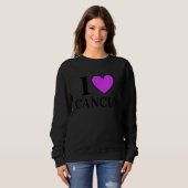 Ich liebe Cancun Mexico Urlaub Sweatshirt (Vorne ganz)