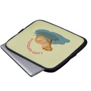 Ich liebe Capybaras-Elektronikhülle Laptopschutzhülle