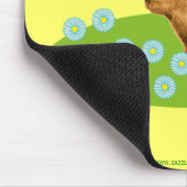 Ich liebe Capybaras Mousepad (Ecke)