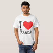 Ich liebe Caracas T-Shirt (Vorne ganz)