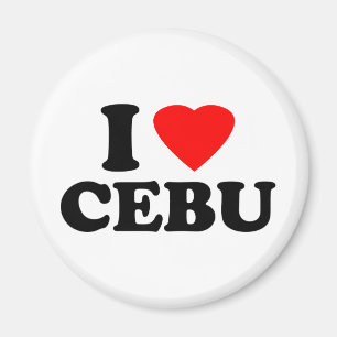 Ich liebe Cebu Magnet