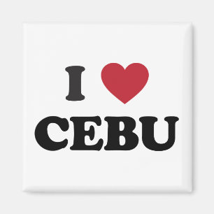 Ich liebe Cebu Philippinen Magnet