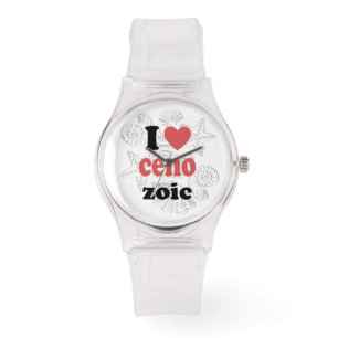 Ich Liebe Cenozoic lustiges Zitat für Wissenschaft Armbanduhr