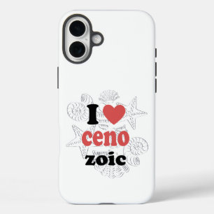 Ich Liebe Cenozoic lustiges Zitat für Wissenschaft iPhone 16 Plus Hülle