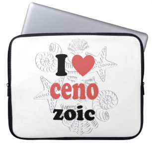 Ich Liebe Cenozoic lustiges Zitat für Wissenschaft Laptopschutzhülle