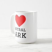Ich liebe Central Park  Kaffeetasse (Vorderseite Links)