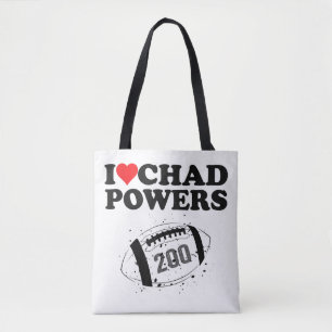 Ich liebe Chad Powers 200 American Football Underc Tasche