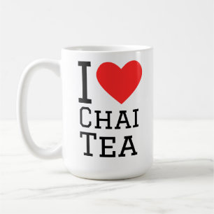 Ich liebe Chai-Tee Kaffeetasse