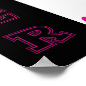 Ich Liebe, Cheerleader Poster zu jubeln (Ecke)