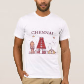Ich Liebe Chennai! T-Shirt (Vorderseite)