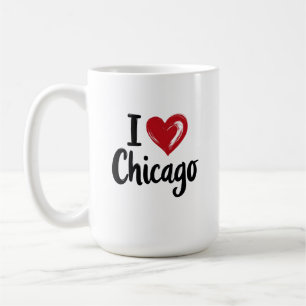 Ich liebe Chicago Kaffeetasse