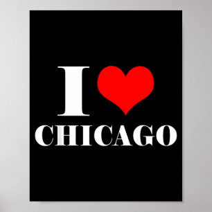 Ich liebe Chicago Poster