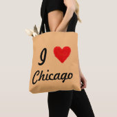 Ich liebe Chicago Tasche (Von Nahem)