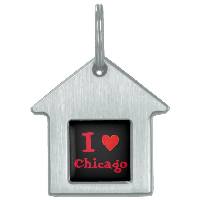 ICH LIEBE Chicago Tiermarke (Vorderseite)