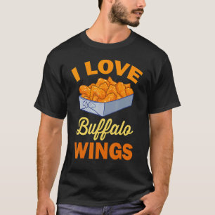 Ich liebe Chicken Wing Buffalo Hot Wings Chicken T-Shirt