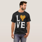 Ich liebe Chicken Wings Wings T-Shirt (Vorne ganz)