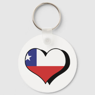 Ich liebe Chile Schlüsselanhänger