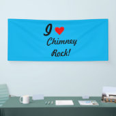 ICH LIEBE Chimney Rock Banner (Messe)