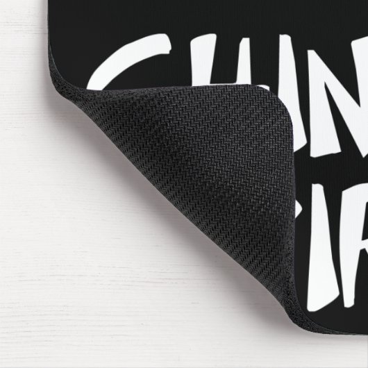 Ich Liebe chinesische Mädchen Mousepad (Ecke)