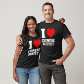 Ich liebe chinesisches Buffet T-Shirt (Unisex)