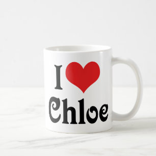 Ich liebe Chloe Kaffeetasse
