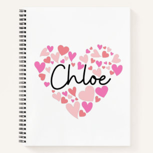 Ich liebe Chloe Notizblock