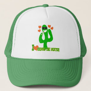 Ich Liebe Cinco De Mayo! Truckerkappe