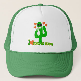 Ich Liebe Cinco De Mayo! Truckerkappe