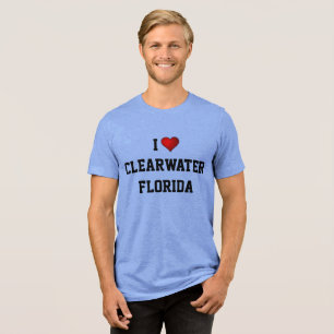 ICH LIEBE CLEARWATER, FLORIDA Tri-Blend SHIRT