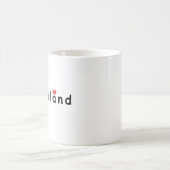 Ich liebe Cleveland Kaffeetasse (Mittel)